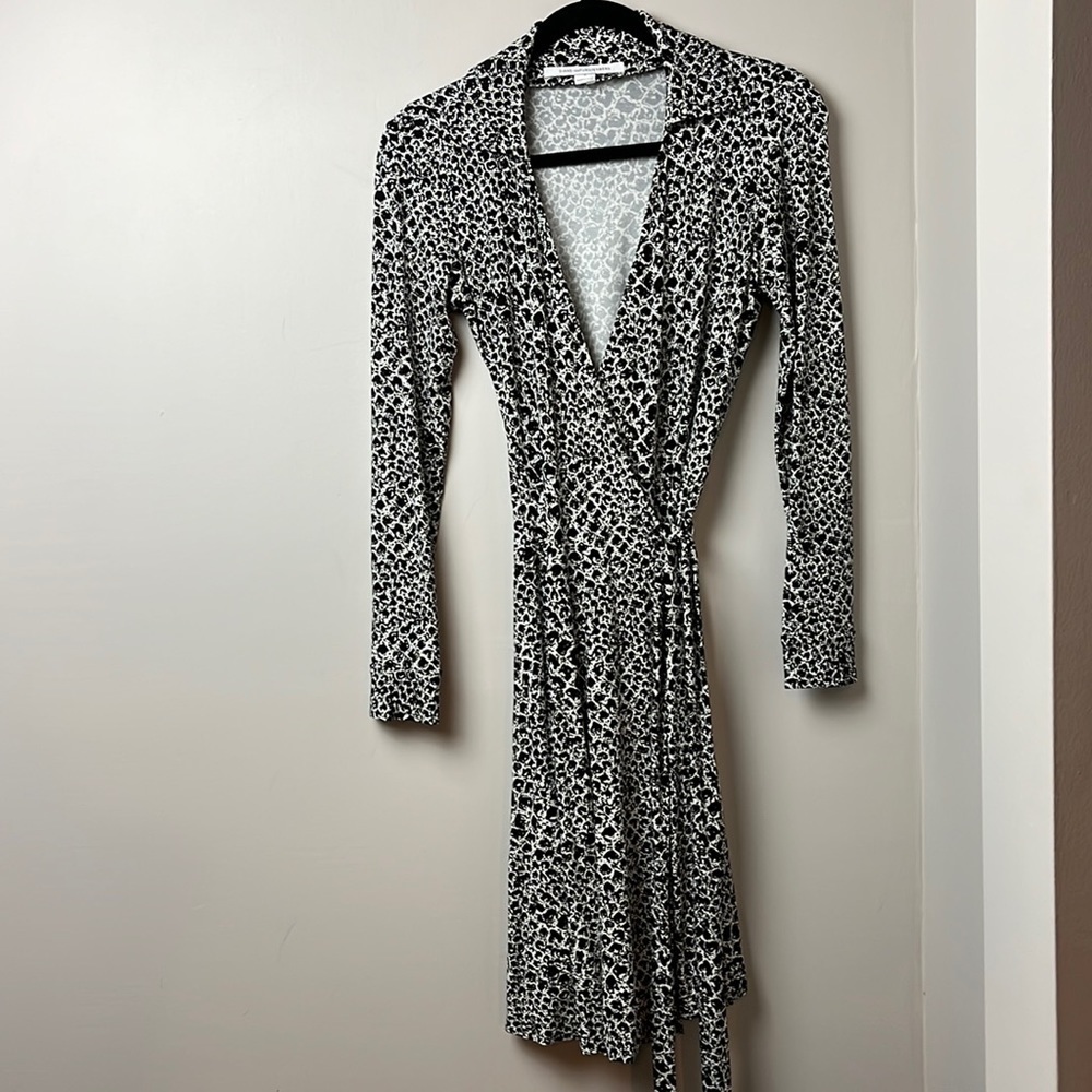 Diane Von Furstenberg cotton wrap dress